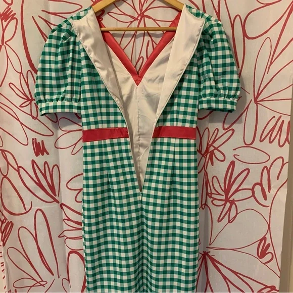 Retro Pin Up Wiggle Midi Dress - Picture 9 of 12